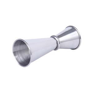 Vaso medidor de onzas de doble punta de acero inoxidable para hacer cócteles y barmanía - Product Image 4