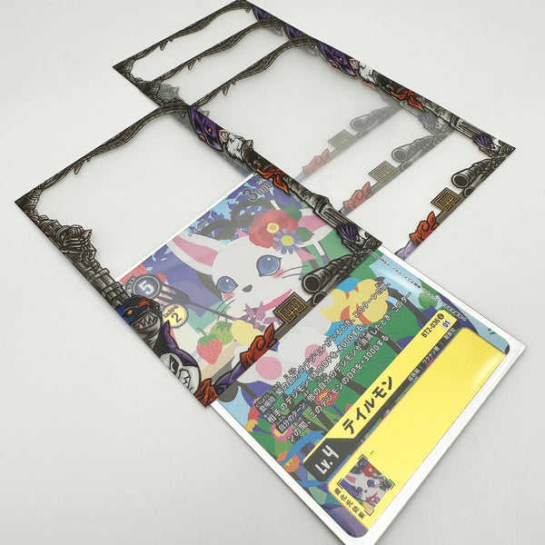 UniOne Custom Transparent Card Sleeve Acid-free PVC-free 2R 3R 4R Photo Sleeve Clear Kpop Photocard Sleeve with Print Border
