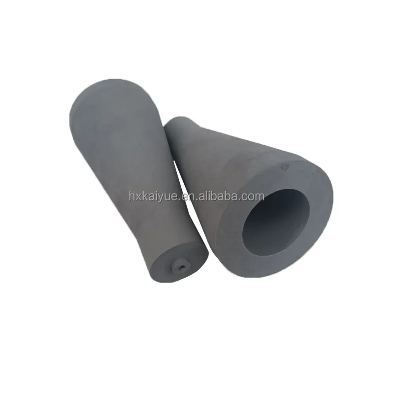 High quality density anti oxidation isostatic molded carbon graphite rocket nozzle