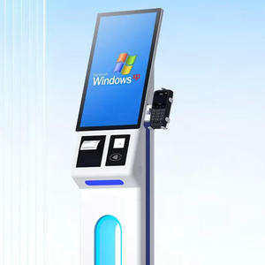 New Arrival Self Order Touch Screen Display <b>with</b> Pos Payment <b>Printer</b> <b>Scanner</b> Machine Ordering Kiosks Stand kiosque de commande - Product Image 3