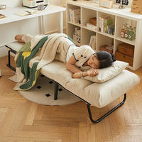 Fauteuil inclinable moderne et pliable pour la sieste au bureau, lit et canapé combinés pour une personne, mobilier de maison pour la relaxation