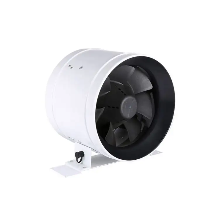 Centrifugale Uitlaat Air 240V 6 8 10 Inch Air Duct Ventilator Laag Geluidsniveau Inline Booster Fan Voor Grow Tent