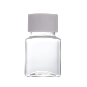Perler Beads Storage Bottles 30Ml Square PET <b>Transparent</b> Food Grade <b>Labelable</b> For Craft And Medicine Use - Product Image 5
