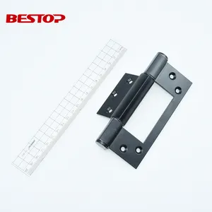 304 Stainless Steel iron metal window spring door hinge flush door hinge