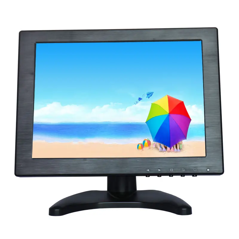 ZHIXIANDA Industrieller TV-Computer LCD-Monitor 10-Zoll-kleiner Desktop-Monitor