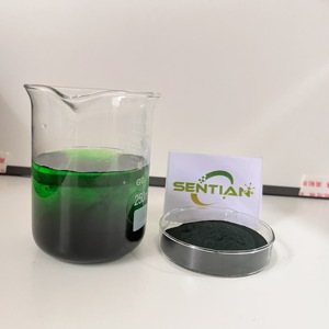 Màu xanh lá cây thực phẩm màu nhà máy chiết xuất bột chất diệp lục lỏng chất diệp lục bột - Product Image 3