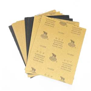 Listo en stock Lijado de arena automotriz Papel de <span class=keywords><strong>esmeril</strong></span> abrasivo Rollos de hoja de papel de lija Lijas Lixa para pulido de automóviles de madera - Product Image 1