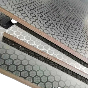 Contreplaqué antidérapant à motif hexagonal, <span class=keywords><strong>film</strong></span> marin antidérapant, fabriqué au Vietnam, en vente, âme en bouleau ou en peuplier - Product Image 1