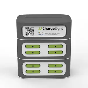 Cho thuê Powerbank điện thoại di động sạc Docking chia sẻ trạm ngân hàng điện máy bán hàng tự động mà không cần ngân hàng điện