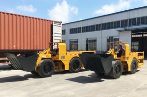 รถตักดินแบบมีข้อต่อ รุ่น WJ-1 สำหรับงานเหมืองในอุโมงค์ ขนาด 2 ตัน แบบปรับแต่งได้ รถตักดินใต้ดินแบบโปรไฟล์ต่ำ - Product Image 5