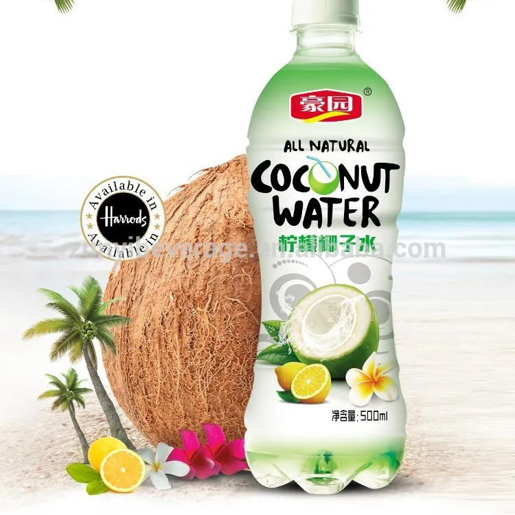 500ml bulk bottled organic coconut milk organic drink coconut water
