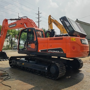 Excavadora Usada Doosan DX340LC-9C a Precio Económico, 34 Toneladas, para Grandes Canteras, Movimiento de Tierras, Maquinaria Pesada de Construcción, en Buenas Condiciones - Product Image 1