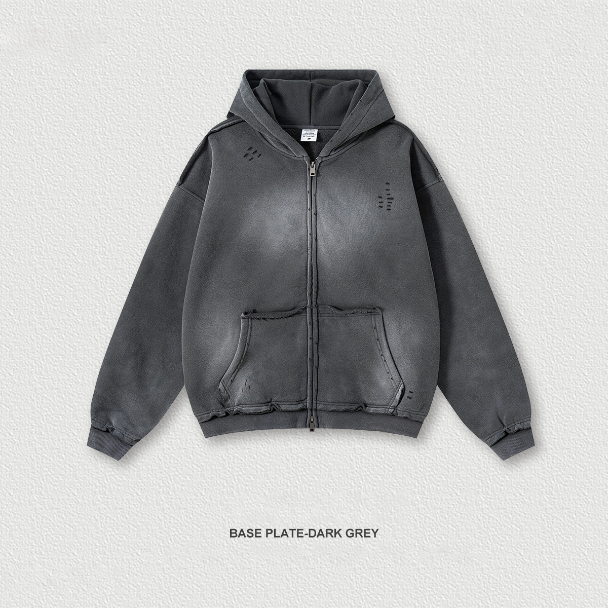 Plaque de base-gris foncé