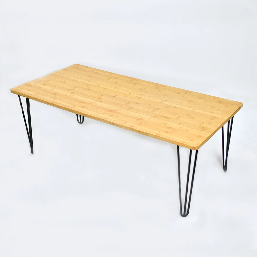 DIY Sleek Bamboo Desktop Eco Friendly Bamboo Panel for Table Desk Add Legs to It
