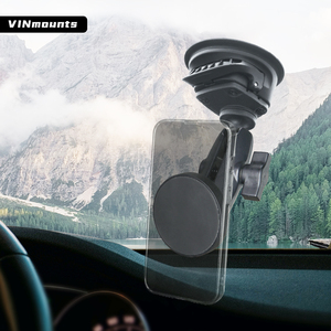 VINmounts 360 °   Support magnétique pour téléphone de voiture, support de tableau de bord à aimant puissant, base à boule de 1 pouce, support GPS robuste - Product Image 6