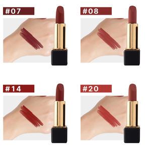 ผู้ผลิตลิปสติกคุณภาพแบบกำหนดเอง OEM ลิปสติกเนื้อกำมะหยี่แบบแมทท์กันน้ำ ชุดลิปสติกฉลากส่วนตัว ขายส่งเครื่องสำอาง - Product Image 6