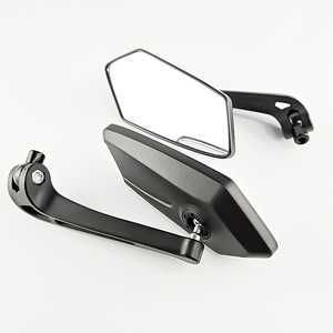 Espejo Retrovisor para Motocicleta Qiangye, Forma de Diamante, Universal, para Scooter Eléctrico y Bicicleta - Product Image 1