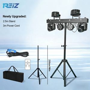 Vente directe usine : Projecteur portable à tête mobile LED RGBW, faisceau, Derby, Par, Spot, Stroboscope, effet 5-en-1, pour bar, boîte de nuit, KTV, DJ - Product Image 1