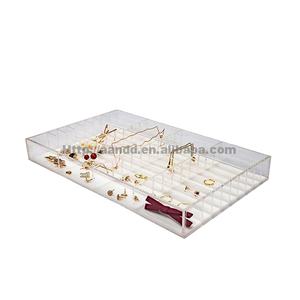 Cajas de Joyería Acrílicas Transparentes de Alta Calidad y Bajo Precio al por Mayor, Organizador de Joyas con Cajones para Exhibición en el Hogar - Product Image 2