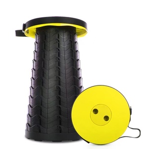 Sillas <span class=keywords><strong>plegables</strong></span> para adultos de fábrica al por mayor, taburete telescópico de plástico duradero y resistente para interiores y exteriores, taburete plegable barato - Product Image 1