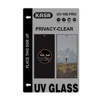 Film de protection d'écran hydrogel KASR à durcissement UV, dureté de surface 9H, anti-espionnage, colle intégrale, protection d'écran incurvée