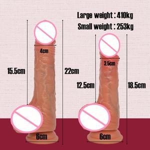 <span class=keywords><strong>El</strong></span> mejor dispositivo de masturbación femenina, órgano masculino de silicona de grado médico, órgano masculino vibrador, figura femenina realista - Product Image 2