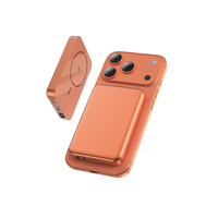 Banque d'alimentation magnétique sans fil QI2.2 10000mAh Chargeur portable PD 3.0 Charge rapide pour les appareils Apple Samsung