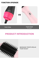 DMTU – brosse électrique rotative pour lisser les cheveux, sèche-cheveux à Air chaud