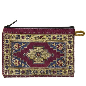 Turkish Woven Wallet - Coin Purse With Persian Carpet - Rug Design. Made in Turkey... From Turkey - Product Image 1