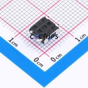 K2-1156SP-F4SW-05 Tactile Switch SMD Switch Single Pole Single Throw Round Button 2.5N Vertical Mount - Product Image 2