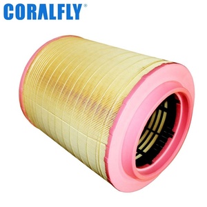 ชิ้นส่วนตัวกรองรถบรรทุกสำหรับรถวอลโว่แผ่นกรองอากาศ HEPA C3314601 AF27970 21834205 876069 21115483 - Product Image 1