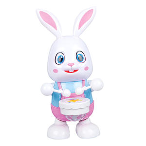 Mini jouet à bouton électrique mignon pour 18 mois + <span class=keywords><strong>Robot</strong></span> éducatif pour bébé en plastique - Product Image 6