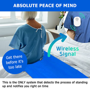 Daytech Système d'alerte aux chutes sans fil intelligent Tapis <span class=keywords><strong>de</strong></span> <span class=keywords><strong>lit</strong></span> à capteur <span class=keywords><strong>de</strong></span> pression Tapis d'alarme imperméable pour matelas d'hôpital - Product Image 3