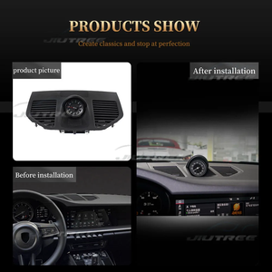 Cubierta Decorativa para el Cronómetro del Tablero de Instrumentos para Porsche 911 2020-2021, Accesorios Interiores - Product Image 3