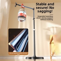 Support de téléphone cantilever Takenoken en alliage d'aluminium, hauteur réglable, rotation à 360°, stable, anti-vibration, pour diffusion en direct et prise de photos