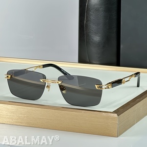 Gafas de Sol de Alta Calidad Idealist Talla 56-18 para Hombre, Gafas de Sol de Diseñador de Lujo para Mujer, Montura Clásica Retro de Moda - Product Image 6