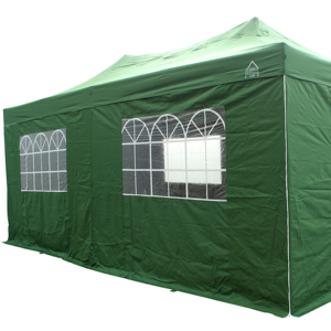 3x6m Đơn giản gấp gazebo Lều nhiệm vụ nặng nề Polyester dễ dàng lắp ráp ngoài trời Tùy Chỉnh Logo mái hiên cho thương mại sự kiện lớn cao - Product Image 1