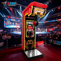 Machine d'arcade de boxe à monnayeur, robuste, pour usage commercial intensif, garantie 1 an, version anglaise