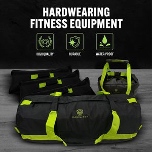 Muestra gratis Yes4All Venta al por mayor Heavy Duty Durable 900D Oxford Material 8 Asas 4 Bolsas de relleno Entrenamientos Fitness Sandbag - Product Image 3