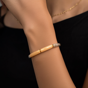 กำไลข้อมือแฟชั่น สแตนเลสสตีล 316L ชุบทอง PVD ทนทาน เป็นมิตรต่อสิ่งแวดล้อม - Product Image 3