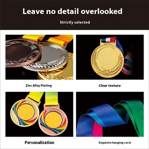 Médailles personnalisées en or et argent pour fabricants – Marathon, course à pied 5K/10K, cyclisme, athlétisme, karaté, sports – Médailles en métal - Product Image 5