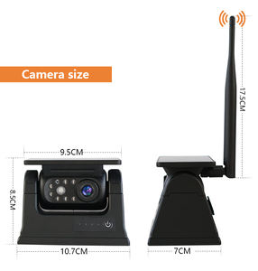 ZYX OEM portátil Wifi coche <span class=keywords><strong>Camara</strong></span> 9600mAh batería ángulo ajustable embalaje inverso copia de seguridad cámara de marcha atrás cámara de seguridad del coche - Product Image 2