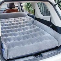 PVC Flocking Car Vehicle Inflatable Air Mat Mattresses Bed