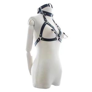 Kit rantai pinggang seks kulit Pu, Kit Bondage klub Punk, sabuk <span class=keywords><strong>Harness</strong></span> wanita seks Gotik, sabuk tali pengikat tubuh, Lingerie - Product Image 2