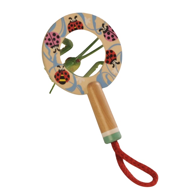 Деревянные игрушки для детей, увеличительное стекло