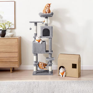 7 Layer Cat Scratcher Tower Home Cat Toys Tree Pets Hammock Sisal Post Climbing Frame Toy Cat Scratching <b>Board</b> Climbing Frame - Product Image 4