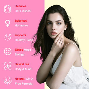 Cápsulas de Suplemento para el Equilibrio Hormonal para Mujeres, Calcio 40:1, Equilibrio Hormonal y Apoyo al Ciclo, Vitaminas, Suministro para 2 Meses - Product Image 4