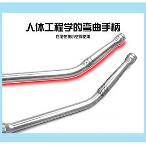 Oxygen Sensor Sleeve Removal Wrench 22mm Chrome Vanadium Steel Auto Repair Tool - Product Image 5