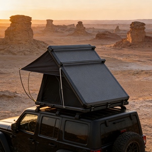 Tente de toit rigide pour 4 personnes avec bâche de protection contre la pluie, économique mais durable, idéale pour la famille – Direct usine - Product Image 1