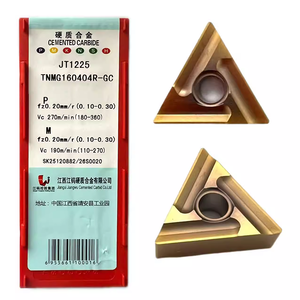 Insertos de Carburo JXTC TNMG160404/0408-GM/MA/GM/BM/PB1/SF/TM JT1225/4125/JT1225/3115, Herramientas de Mecanizado CNC para Tornos, Alto Rendimiento OEM - Product Image 5